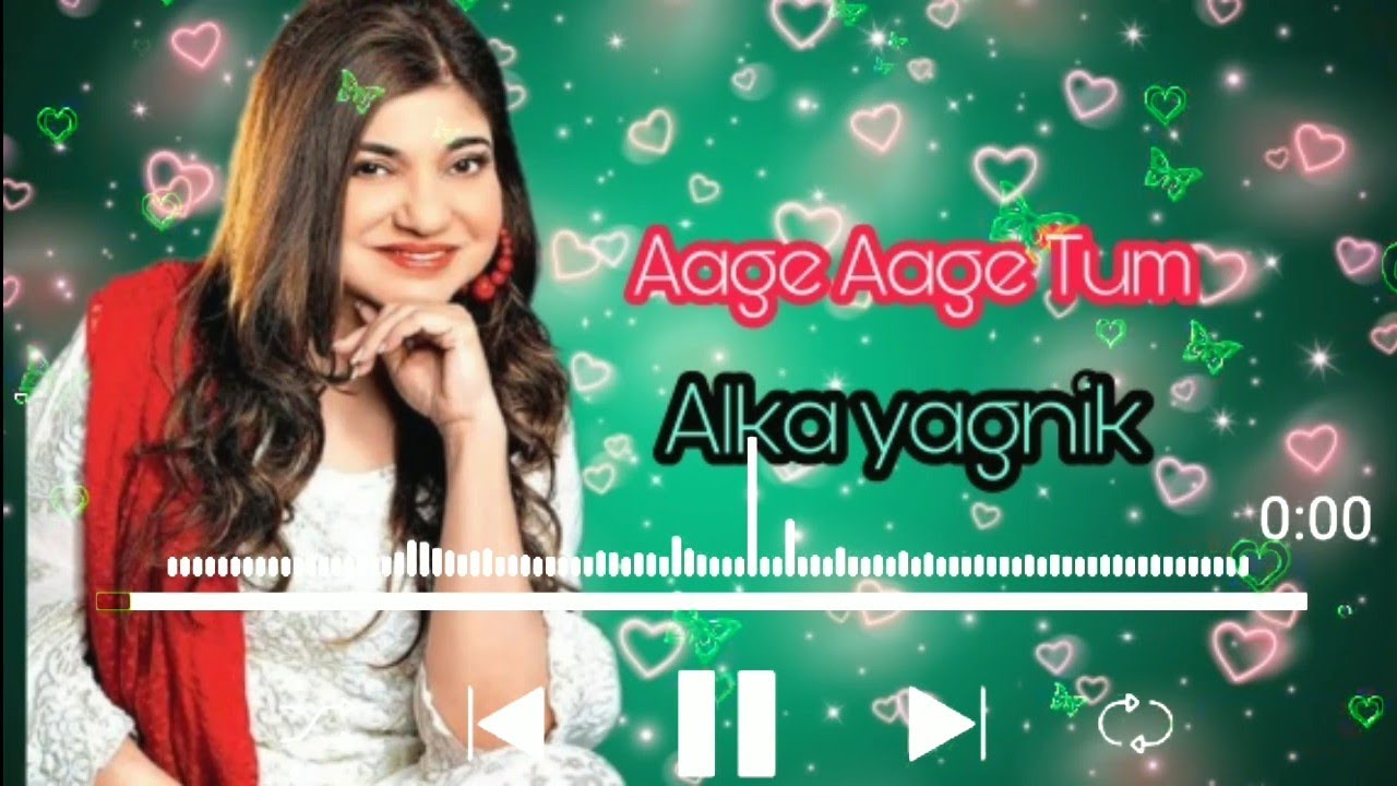 Aage Aage Tum, Peeche Peeche Hum 🎶 | Alka Yagnik