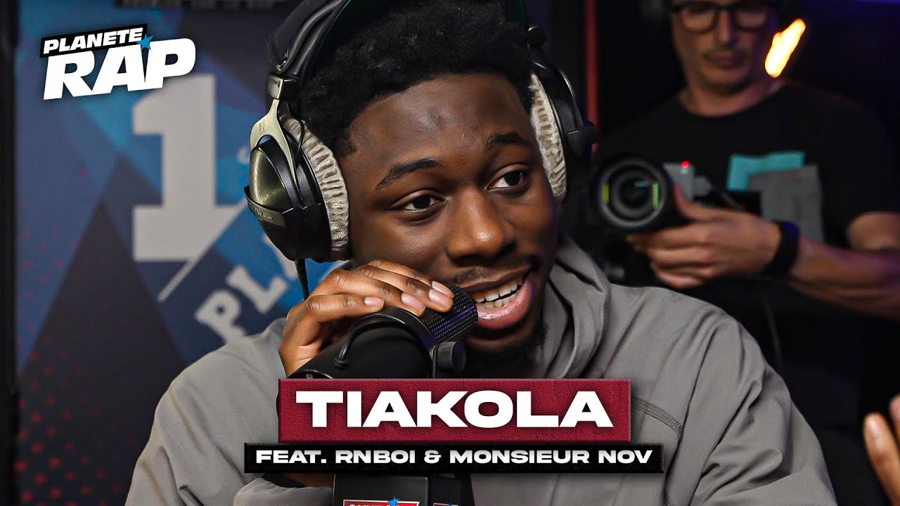 Tiakola, RnBoi & Monsieur Nov Perform 'Reste-là' Live on Planète Rap 🎶