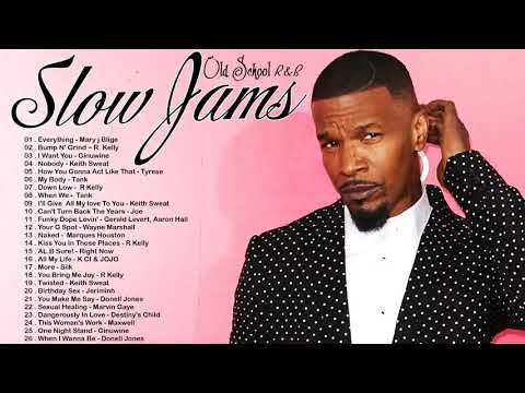 90's R&B Slow Jams   Best Old school Slow jams Mix   R&B Soul