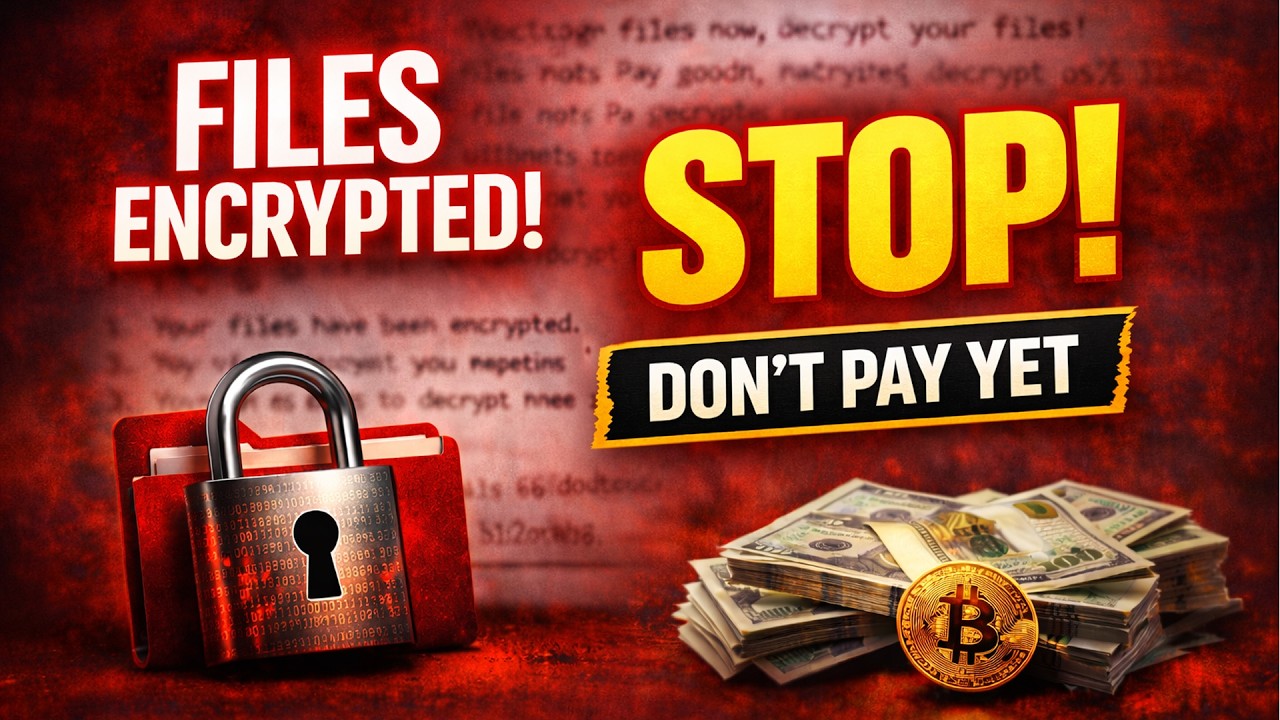 How do I decrypt files encrypted by Ransomware?