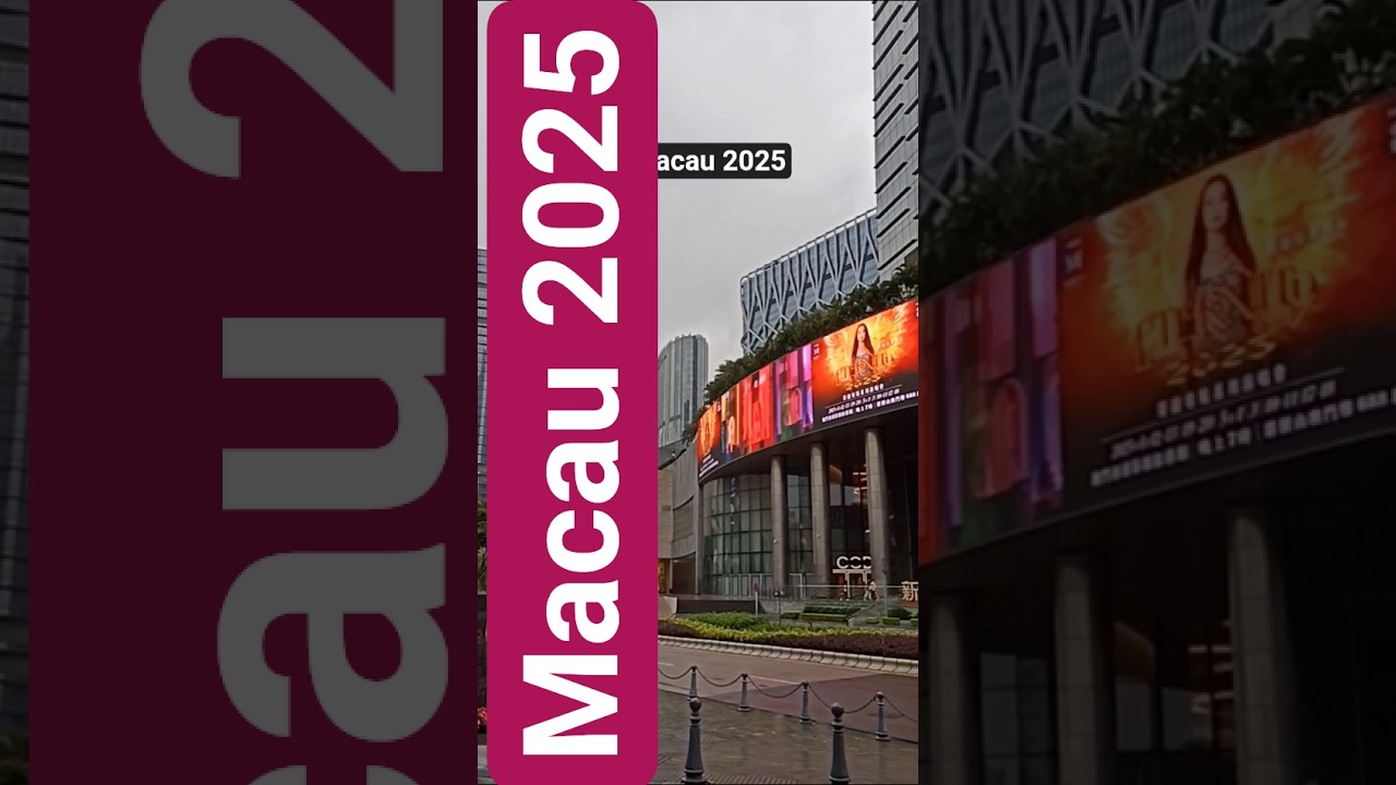 Macau 2025: Travel, Music & Love in China 🇲🇴