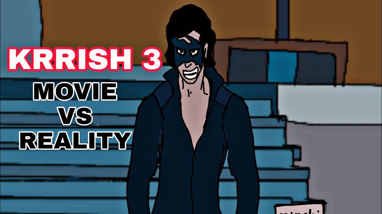 Krrish 3 vs Reality: Funny Spoof & Animation 😂