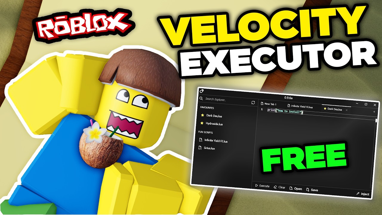 Velocity Executor - Roblox Keyless & Updated EXECUTOR 2026