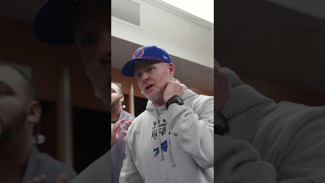 Sean McDermott Celebrates Buffalo Bills Win! 🏈
