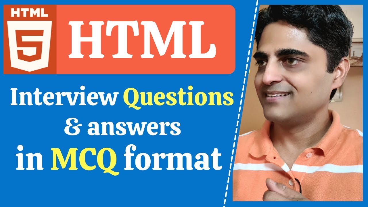 25 HTML MCQ Interview Questions for Placements 🎯