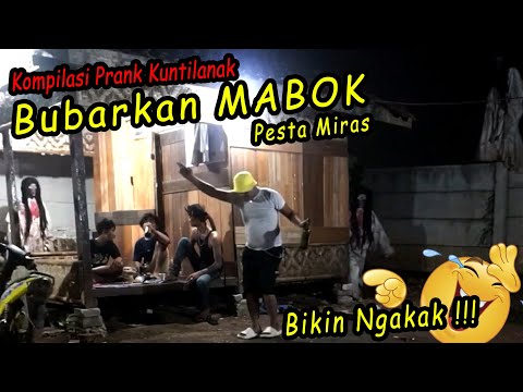 Kompilasi Prank Kuntilanak Bubarkan Yang MABOK TerLucu Expose Cisoka