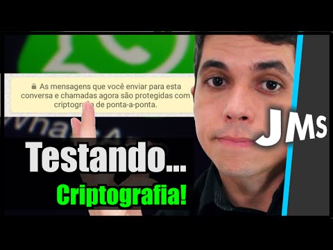 Testando a Criptografia Ponta-a-Ponta do Whatsapp!