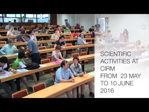 Scientific Events at Cirm from 23 May to 10 June