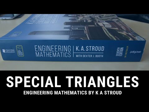 Special Triangles - K A Stroud Book