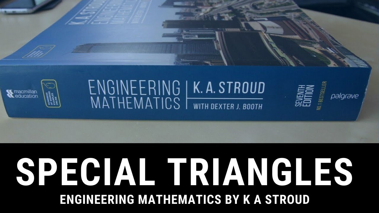 Mastering Special Triangles in Trigonometry 📐 | K A Stroud Book Explanation