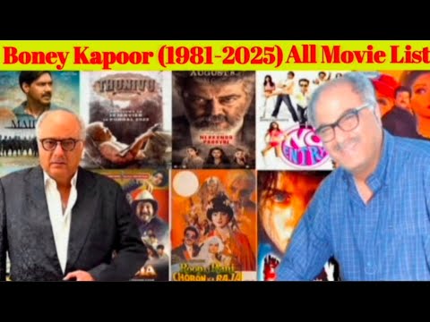 Boney Kapoor's Film List: Hits, Flops & Budget 💰