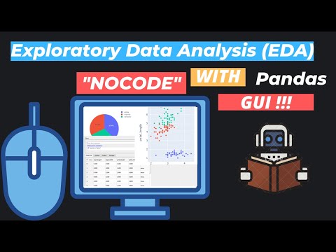 Python PandasGUI For Exploratory Data Analysis (EDA)| Data Analysis Using Mouse |PandasGUI Tutorial