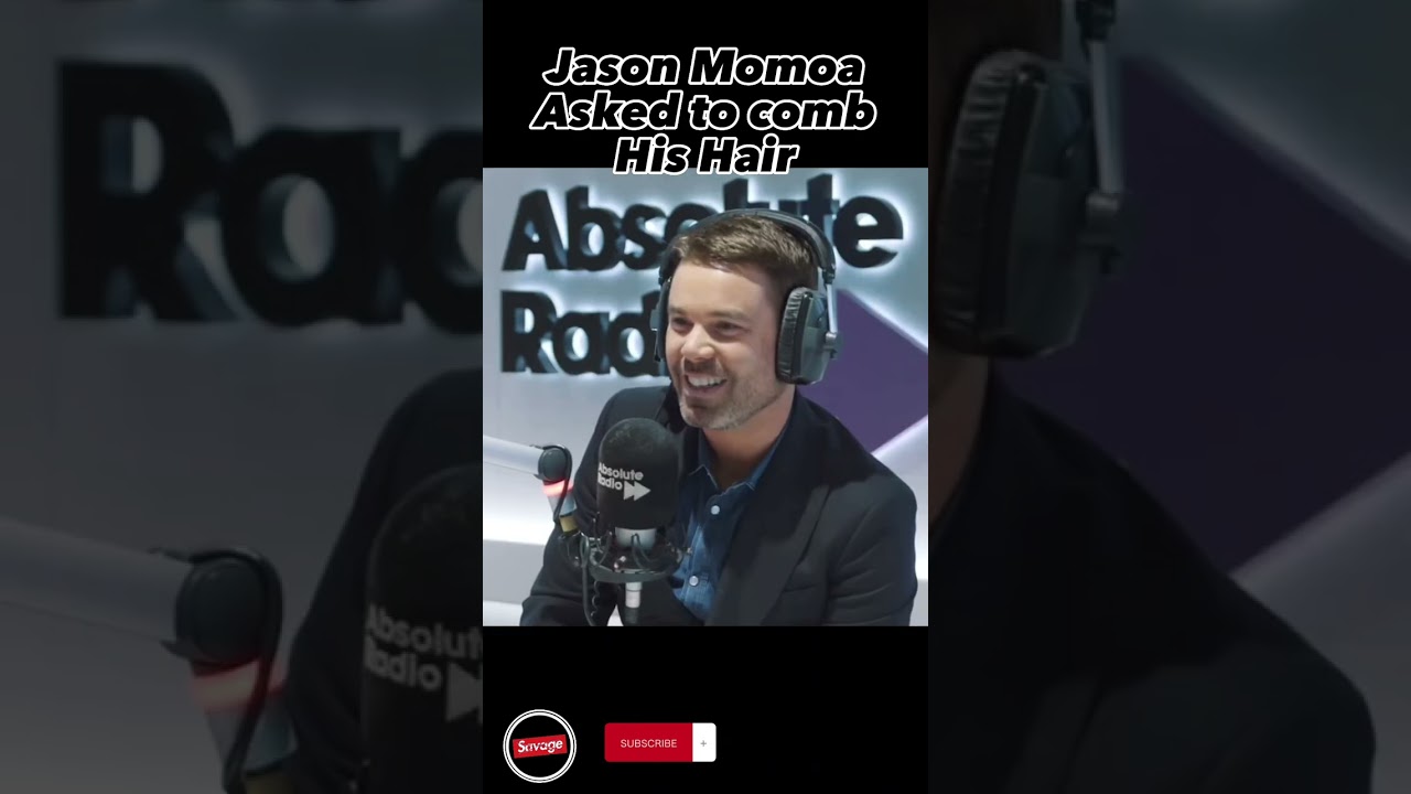Jason Momoa was asked to comb his hair #shorts
