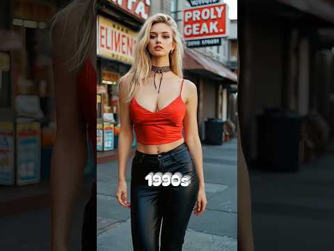 Icons of Style: 1980s to the 2020s #fashion #aigirl #1980s #1990s #2000s #2010s #2020s