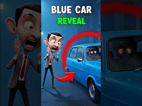 Wait… The CREEPY Truth Behind Mr. Bean’s Blue Car 😳🚗 #shorts