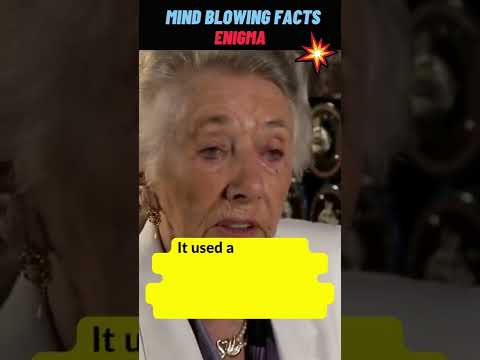 This interesting facts about Enigma will blow your mind #facts #shorts #enigma