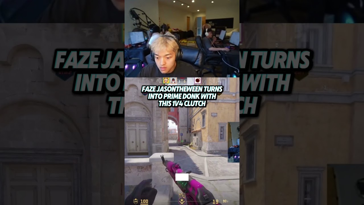 FaZe Jasontheween's Epic CS2 Clutch! 🔥