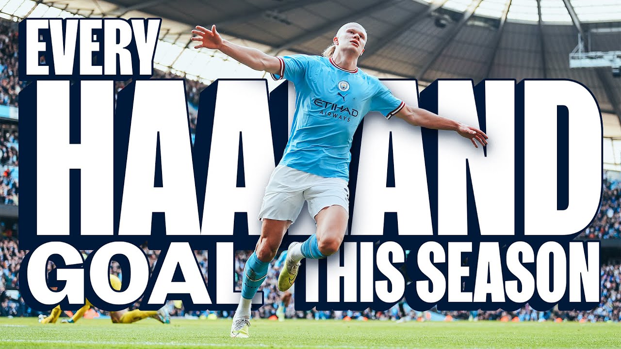 ALL 52 All 52 Erling Haaland Goals for Man City | Record-Breaking 2022/23 Season ⚽