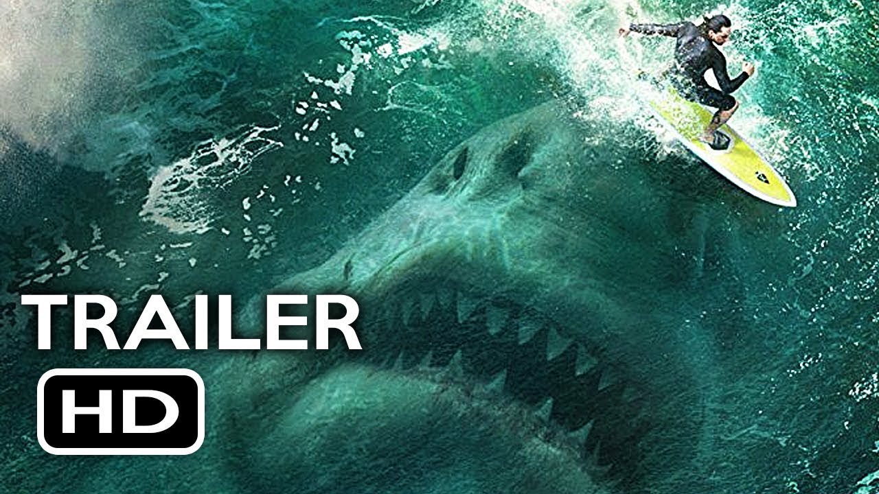 The Meg Official Trailer #1 (2018) Jason Statham, Ruby Rose - Megalodon Shark Movie