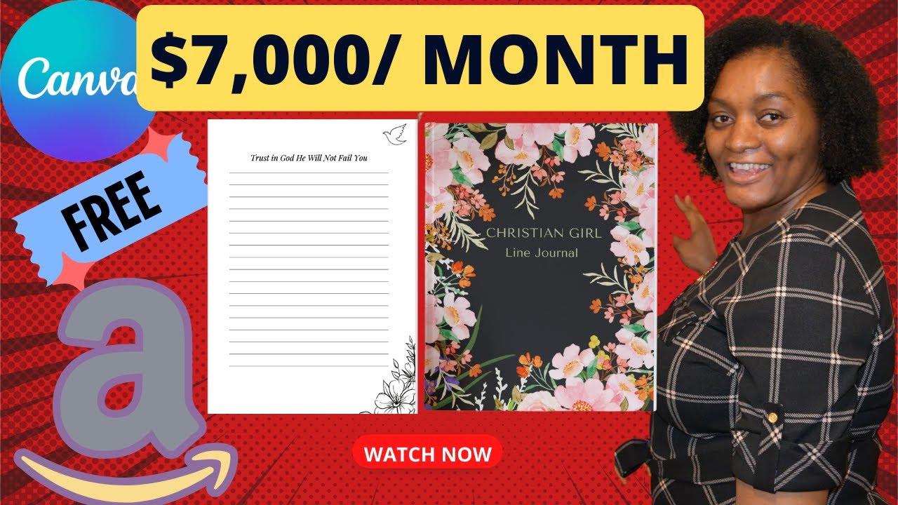 Design & Sell Journals on Amazon KDP with Canva π