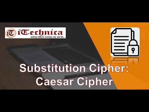 2. Substitution Cipher: Caesar Cipher