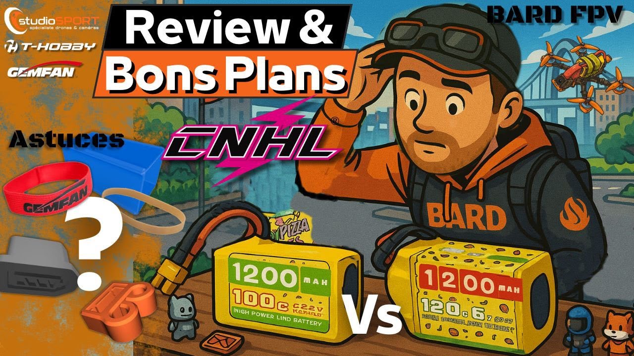 Comparatif des Lipos CNHL + Astuces et Bons Plans ✈️