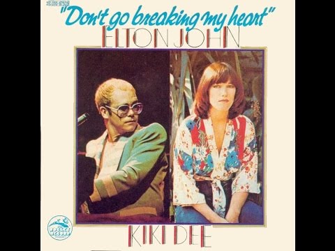 Elton John & Kiki Dee - Don't Go Breaking My Heart (1976) With Duet Lyrics!