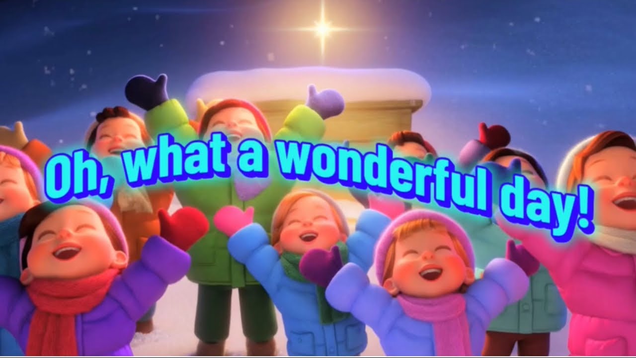 New Christmas Song for Kids: Oh What a Wonderful Day 🎶