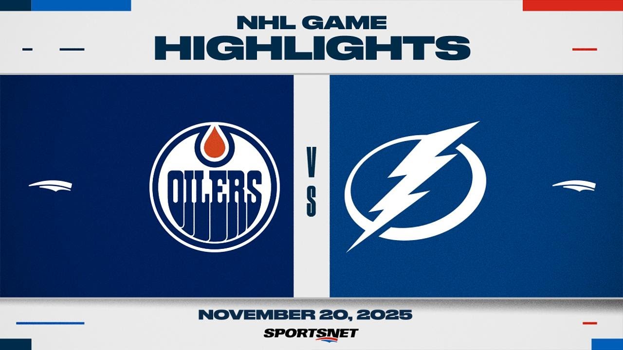 NHL Highlights: Oilers vs. Lightning 🏒 (2025-11-20)