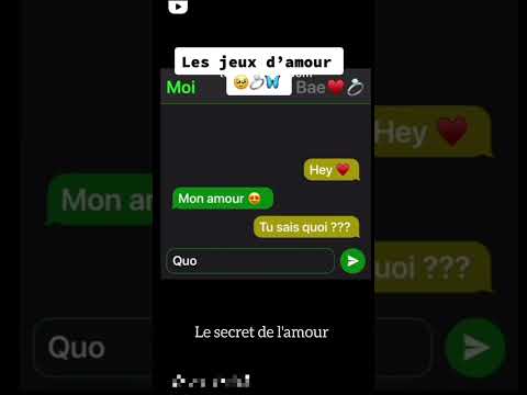 les jeux d'amour💖💕💕💖