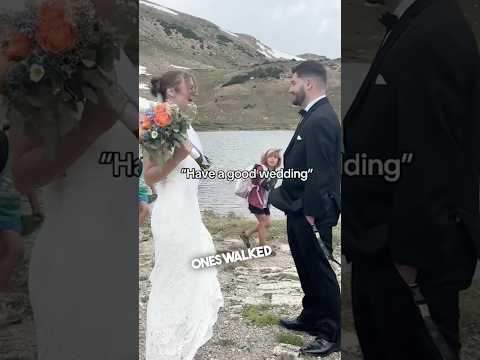 A wholesome wedding moment ❤️