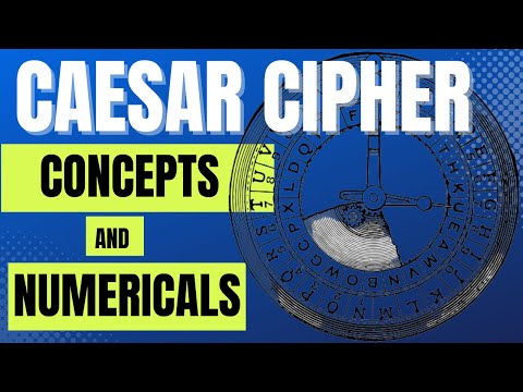 CAESAR CIPHER | CAESAR CIPHER WITH NUMERICAL | Caesar cipher encryption