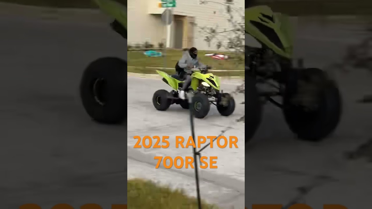 2025 Yamaha Raptor 700R SE Top Speed 🏁