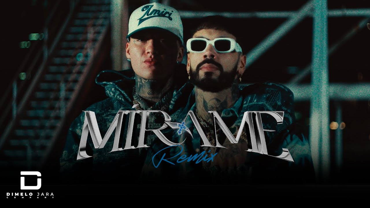 BLESSD ❌ ANUEL AA | MIRAME REMIX (Official Video)