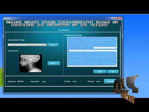 Secure Binary Image Steganography Based on Minimizing the Distortion on the Texture