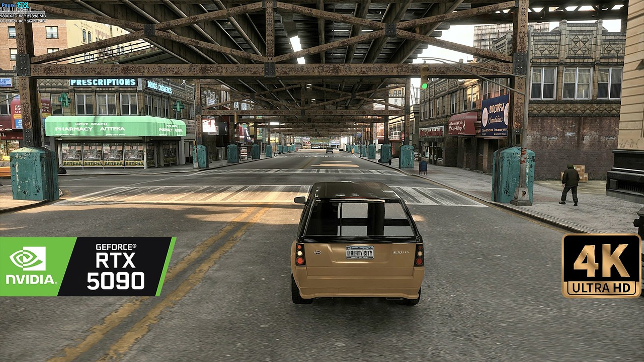 GTA IV Stunning Realism with RTX Remix 2025 🎮