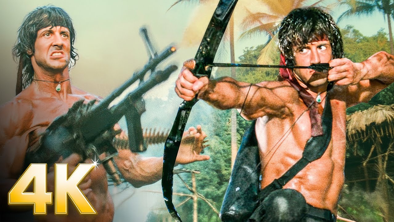 Rambo's Top Explosive Moments | 4K🔥