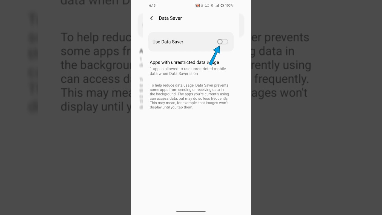 How to Enable Data Saver on Your Mobile 📱 | Quick Guide