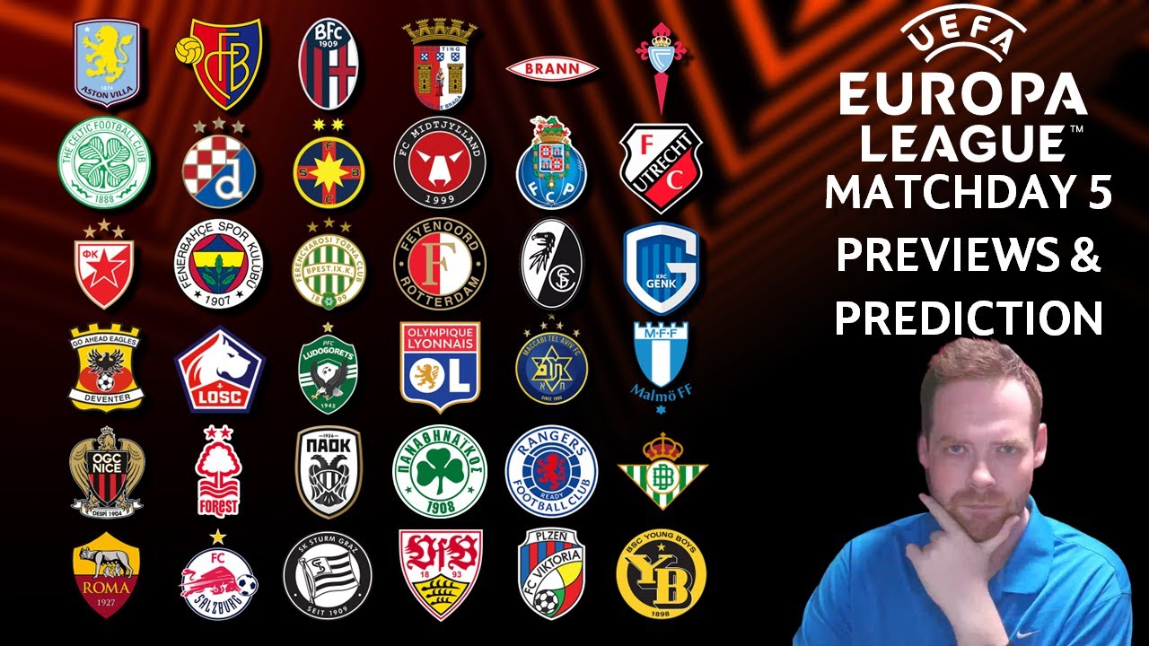 My Europa League Matchday 5 Previews & Predictions! #uel