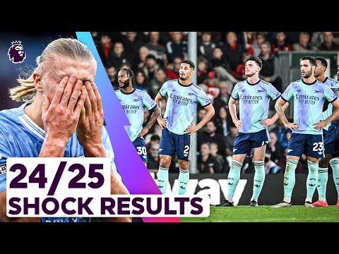 The Most Shocking Results from the 2024/25 Season