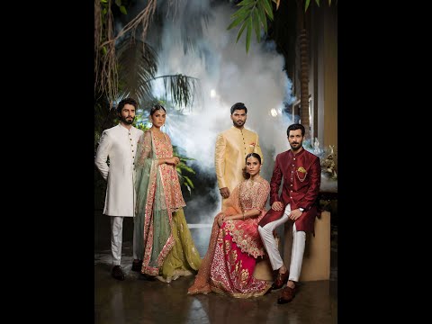 Deepak Perwani Bridal Gold Dust