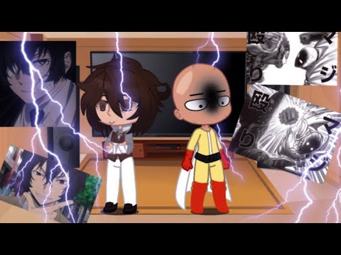 Anime Characters React: Dazai & Saitama | Parts 4 & 5