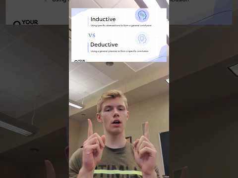 Inductive vs Deductive Reasoning: What's the difference? #maths #geometry #reasoning  #logic #math