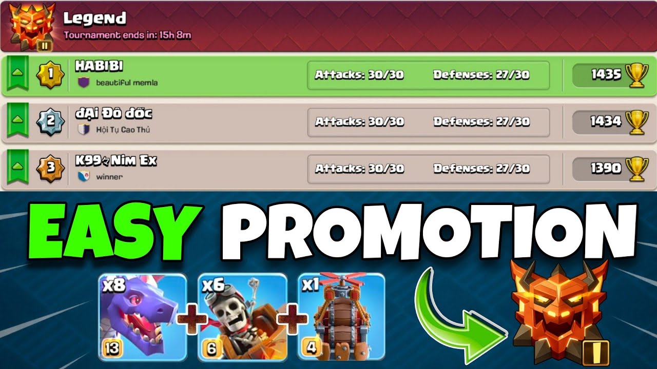 This Dragons Army is Completely BROKEN in Legend League Best th18 attack strategy in clash of clans