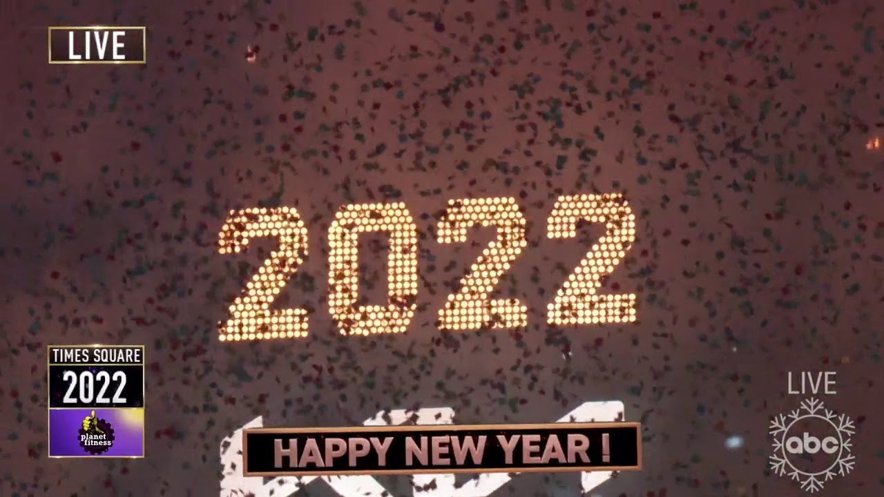 The 2022 NYC 2022 New Year's Eve Countdown 🎆