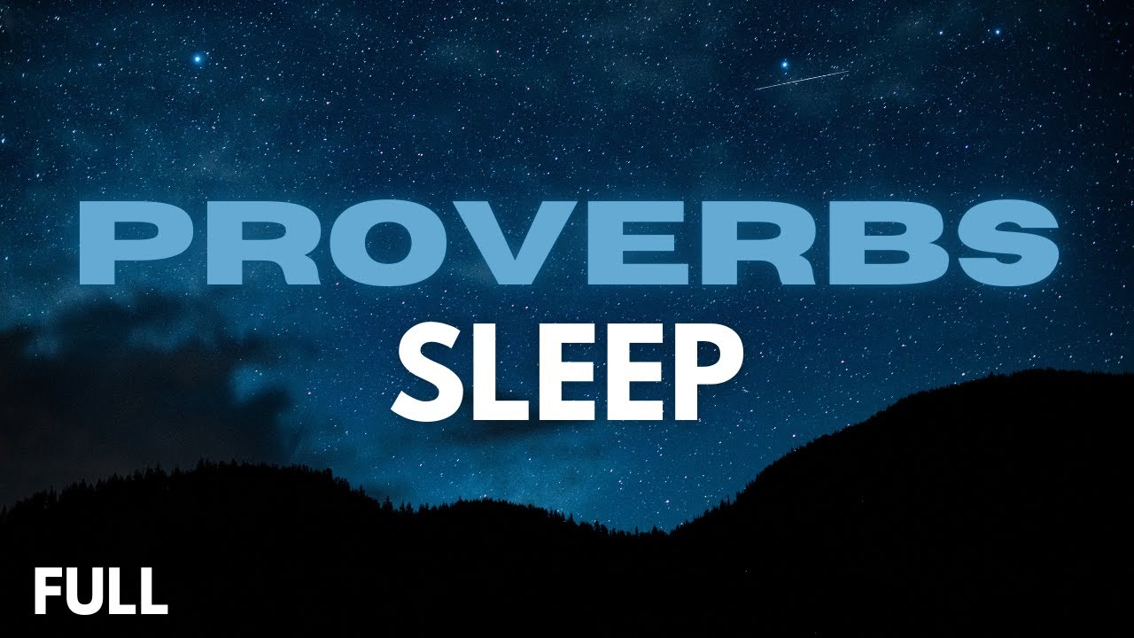 Proverbs for Sleep & Relaxation with Gentle Waves 🌙