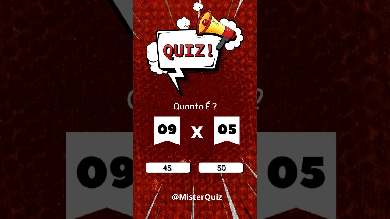 Desafie sua Mente com Nosso Quiz de Multiplicação Fácil! 🧠