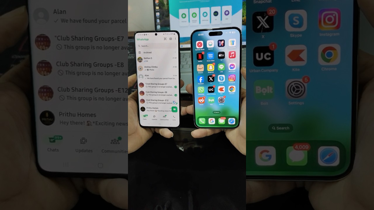Transfer WhatsApp from Android to iPhone After Setup 📱
