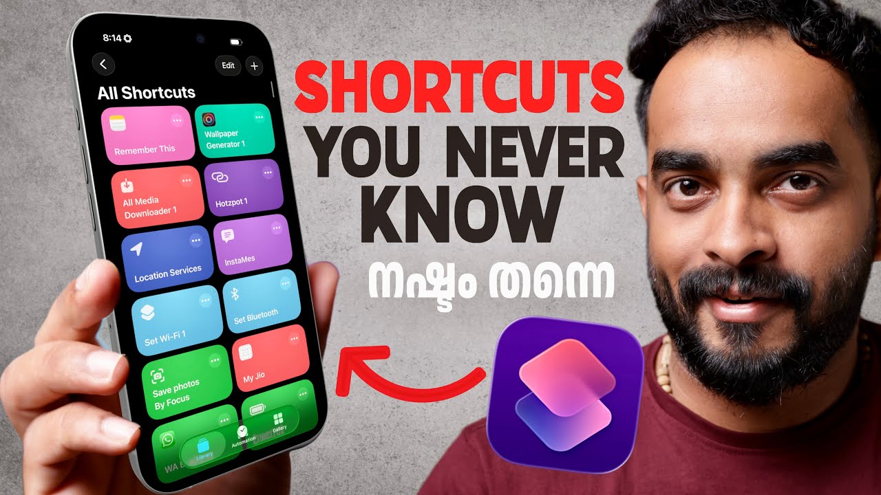 Mind-Blowing iPhone Shortcuts in Malayalam 📱