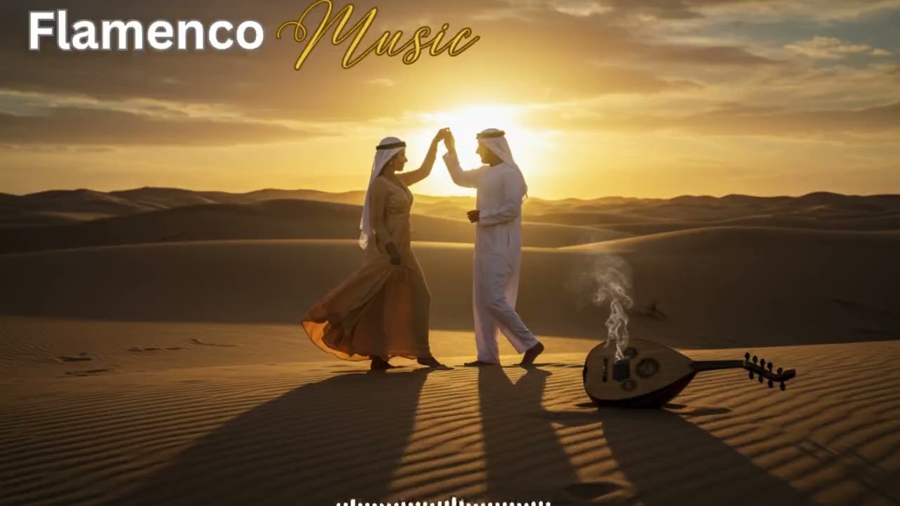 Habibi Flamenco Vibes 🎶: Spanish Guitar & Arabic Oud Fusion for Ultimate Relaxation
